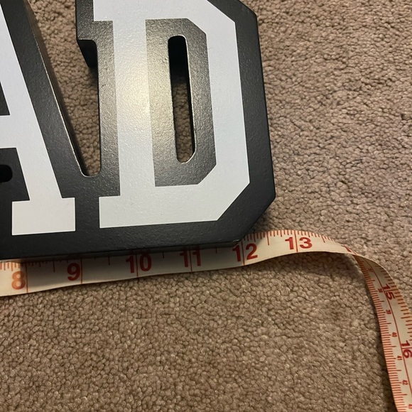 Wood standing Grad sign - Picture 4 of 4